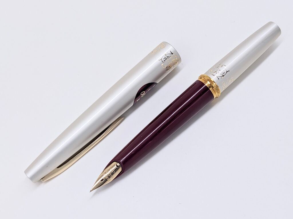 SAILOR セーラー 長刀研ぎ万年筆 ペン先21K ギャザード NM セーラー