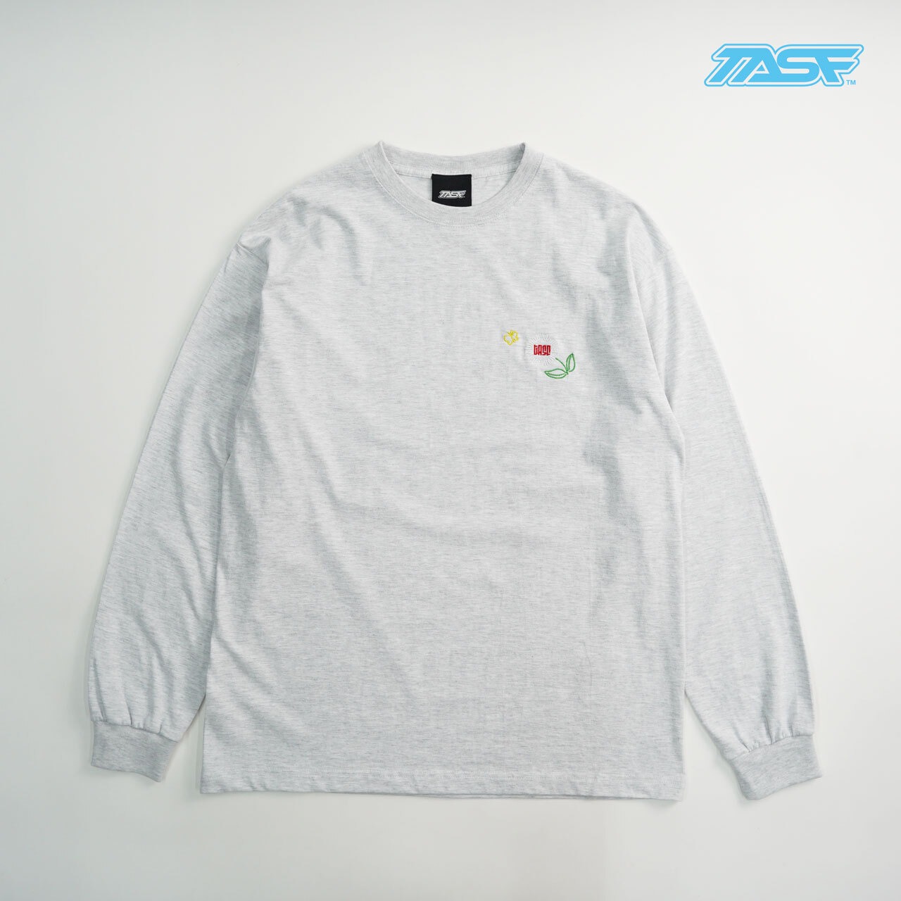 50%OFF!!　TASF / TASFlowerロンT / Ash