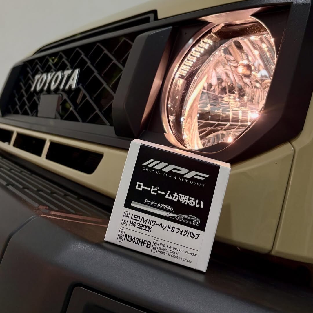 ランクル70再再販 GDJ76W用 トヨタ純正輸出用ヘッドライトセット | FD