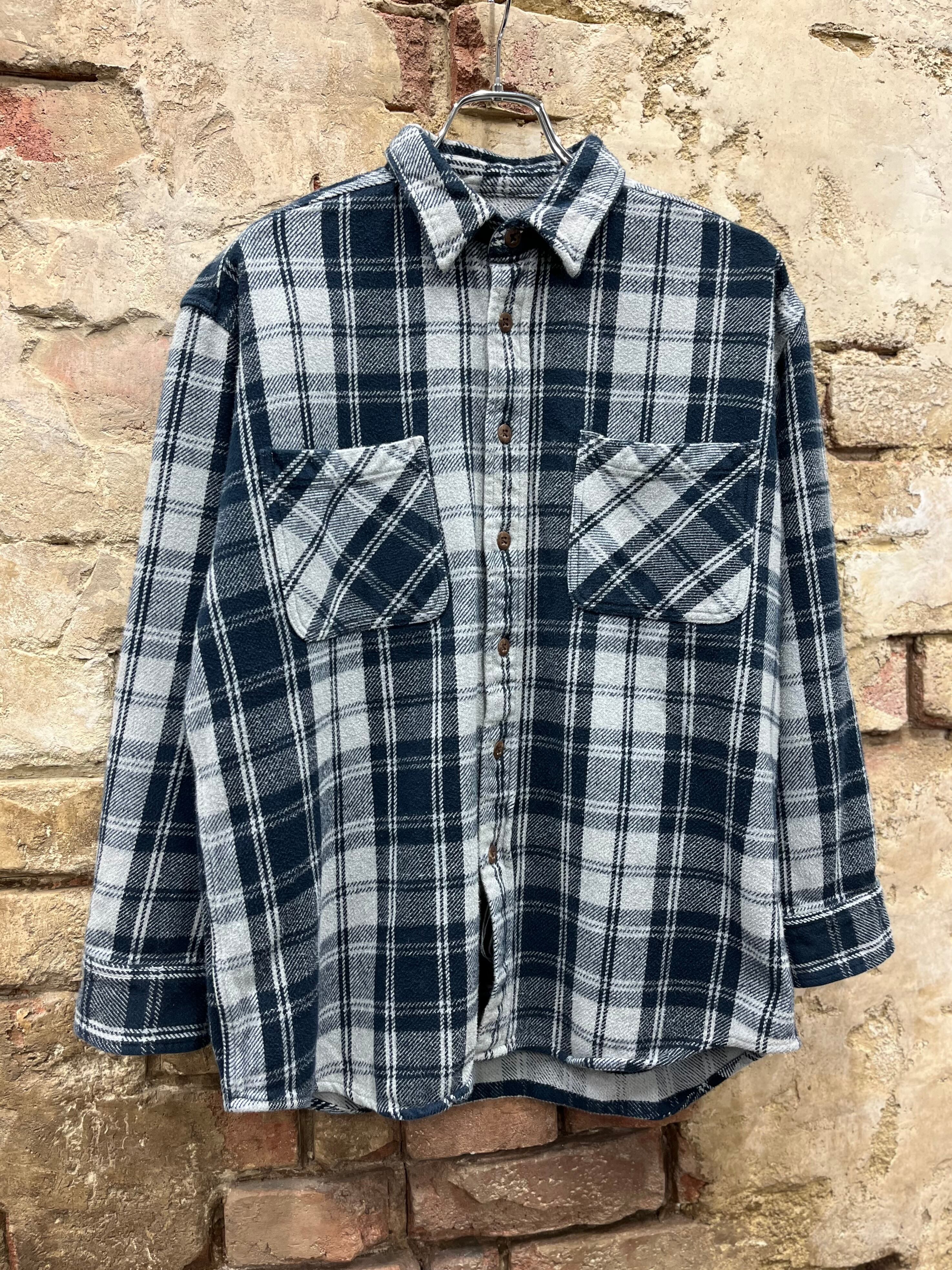 90s HANOVER Check Fleece Shirt | Pay ID