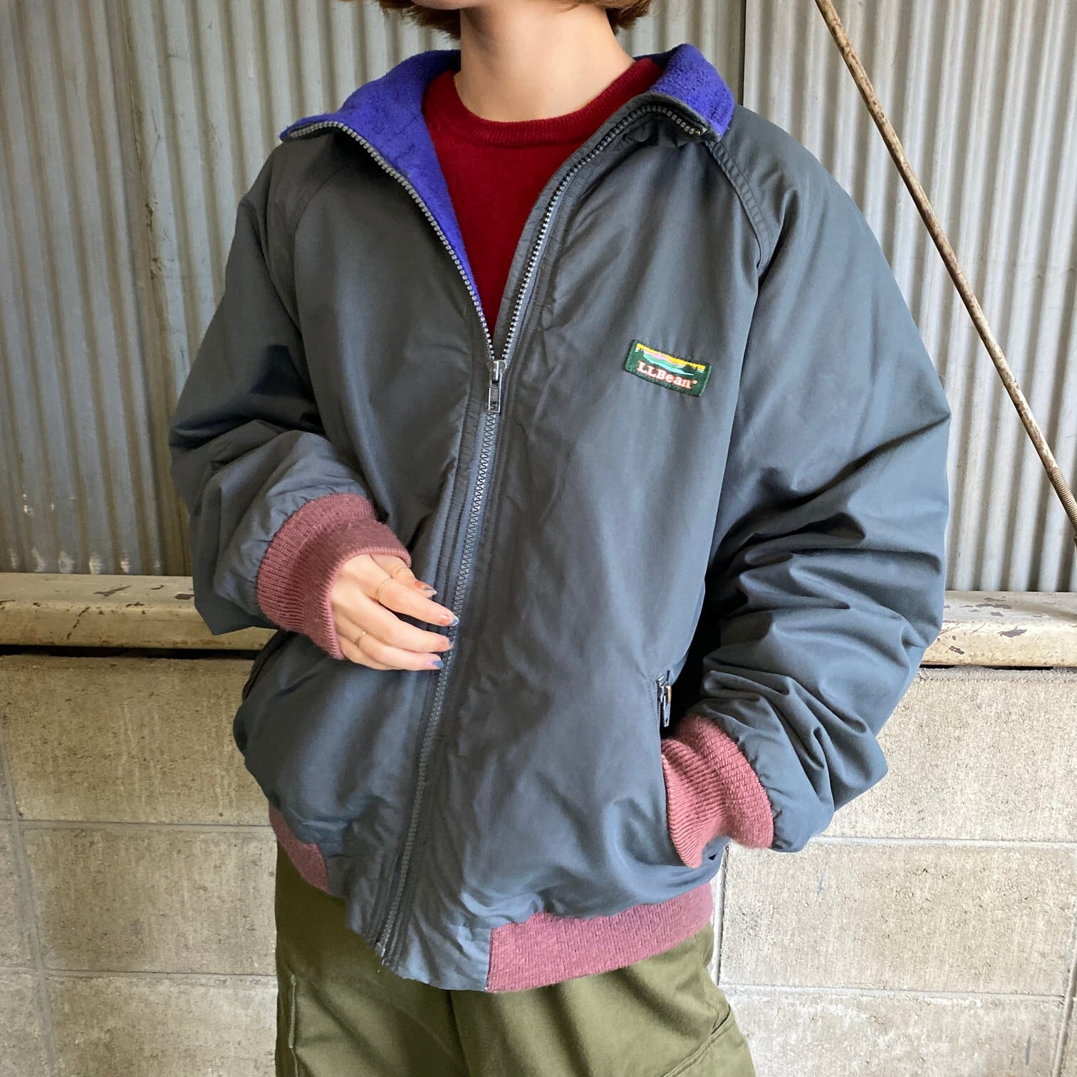 エルエルビーン LLBean 80s ナイロンジャケット　　メンズ