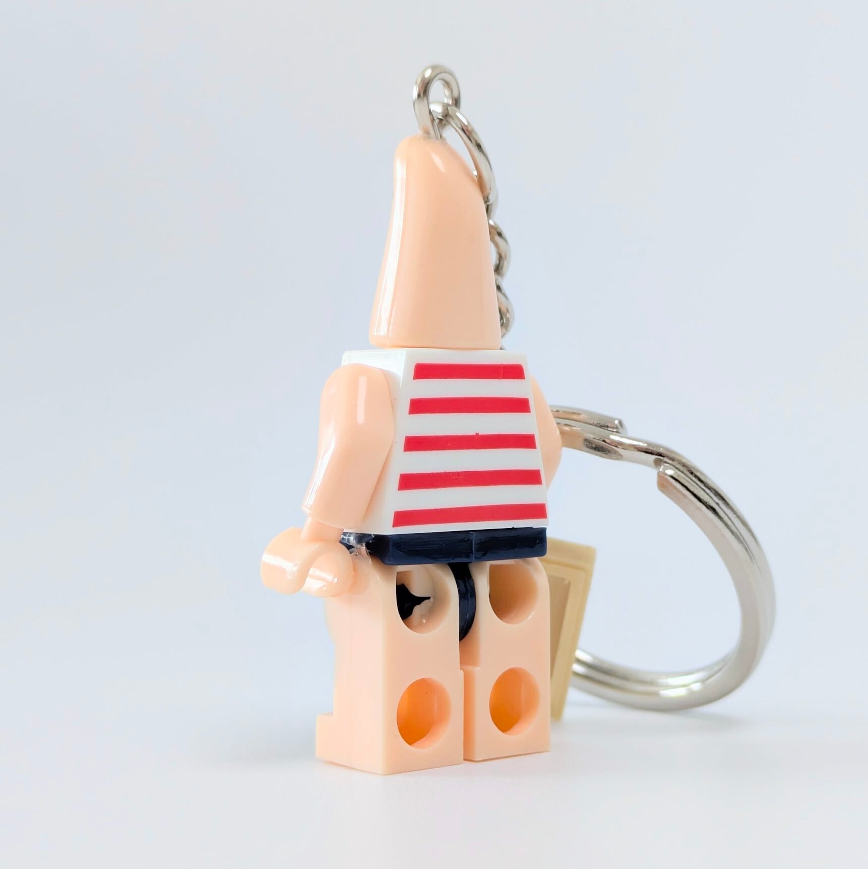 ★ブロックフィギュアキーホルダー★【 SpongeBob SquarePants / スポンジボブ 】『 スポンジボブ / パトリック 』海賊ver. / パイレーツボブ 〚アメリカン雑貨 アメトイ〛