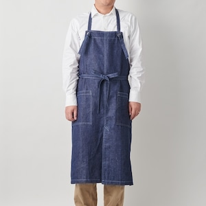 WAKU − 2WAY SLIT APRON（リネンデニム）