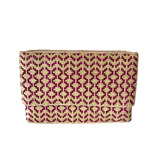 Rectangular colourful basket M w26cm×16cm×h17cm 四角カラフル蓋付き収納かご