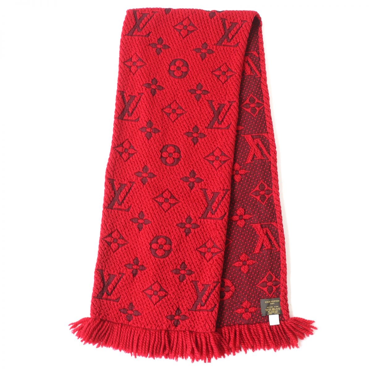 LOUIS VUITTON ルイヴィトン ニットマフラー モノグラム 【公式通販】
