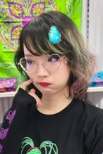Pixel Emotion hair Clip - Anxiety
