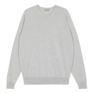 ★定価98,670円・新品未使用★ジョンスメドレー BECAY ベケイ カシミヤ100％ ロングスリーブニット パール Sサイズ