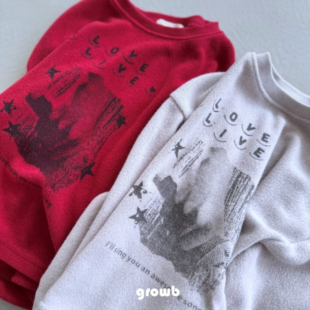 ラブマイクT ※ジュニアsize 【GROWB】