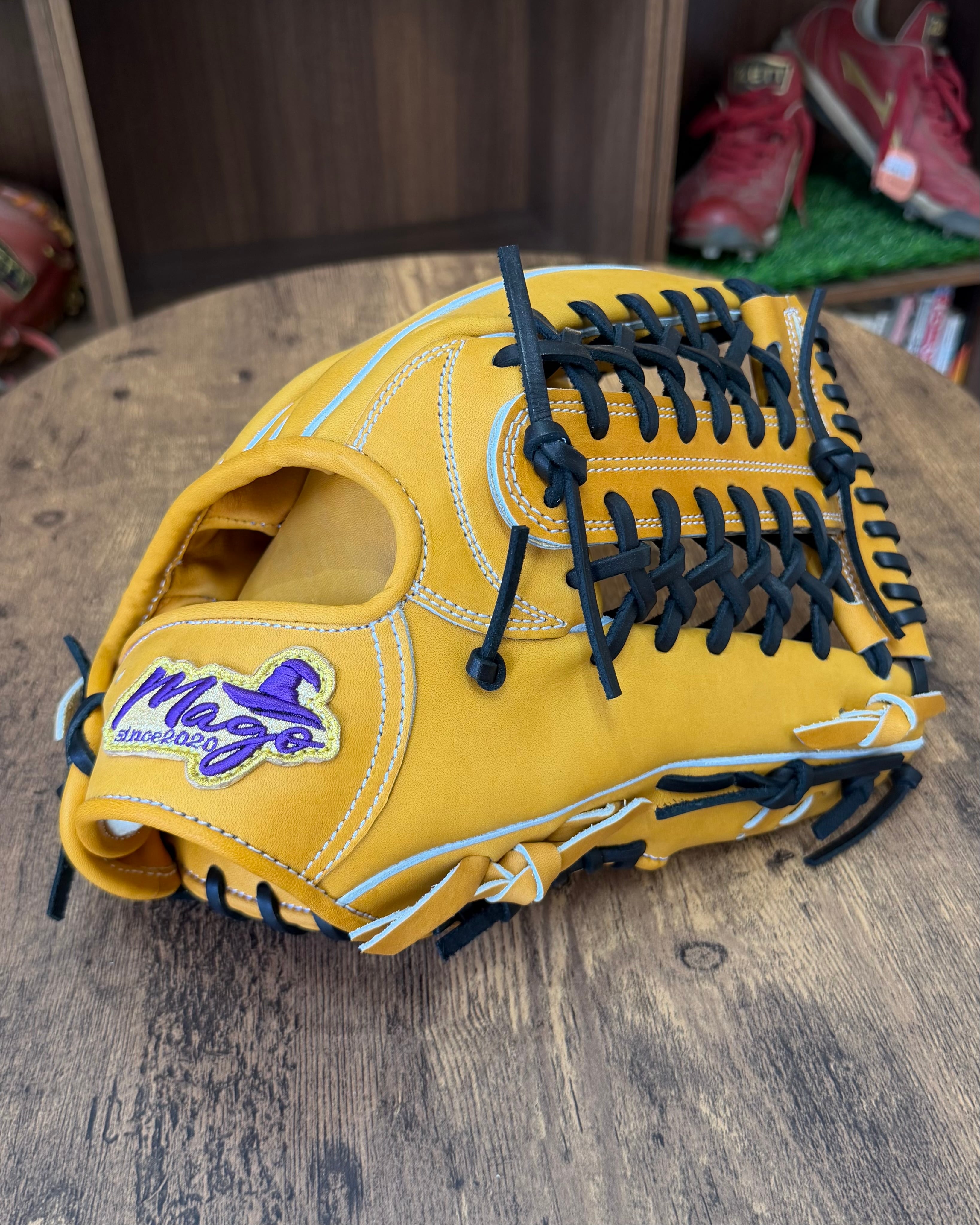 硬式野球用グローブ ブラウン　 メーカーMago❗️ 片付け後！　値下げ可能 Mago_Glove