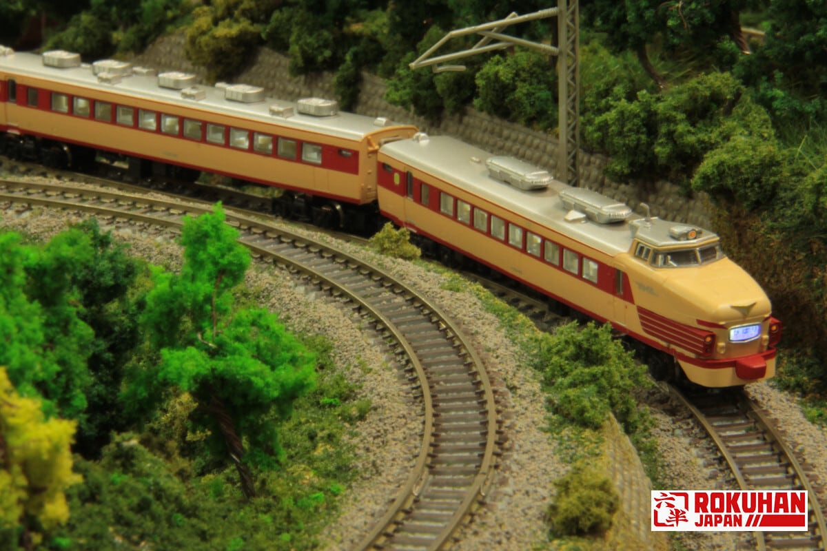 T030-1 国鉄485系特急形電車 初期形 ひばり 国鉄色(クロ481) 6両基本セット (JNR 485 LIMITED EXPRESS HIBARI