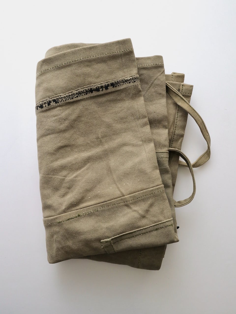 ヴィンテージ テントファブリック エプロン｜Vintage Tent Fabric