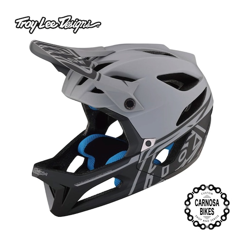 【Troy Lee Designs】STAGE HELMET STEALTH GRAY [ステージ ヘルメット ステルスグレー]  MIPS 2023