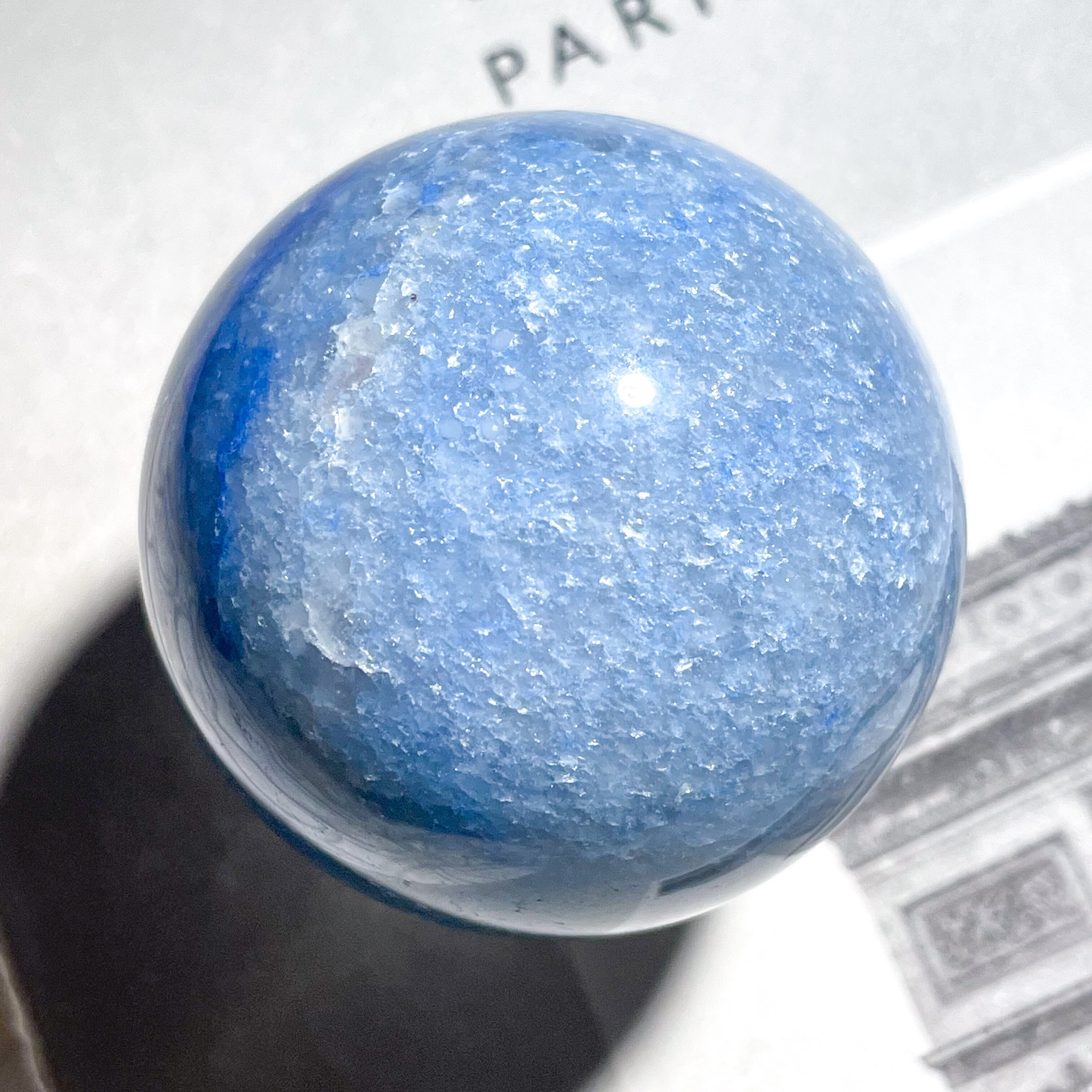 【ブルームーンストーン＆ブルーアベンチュリン】内径約15.5cm 浄化済み ブルームーンストーン＆ブルーアベンチュリン】内径約15.5cm 浄化済み