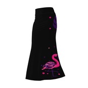 Women's Wrap Fishtail Long Skirt 4463