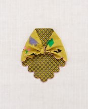 〈 Misha & Puff 24SS 〉 Scallop Scarf - Pistachio Daleyden Fete