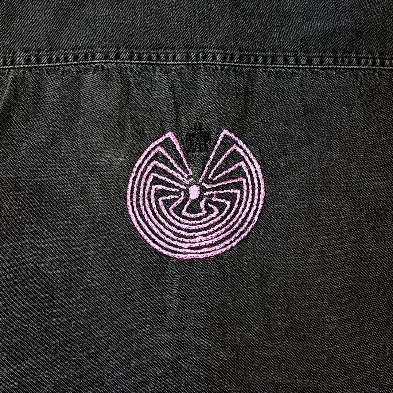 ナスングワム【Nasngwam】Indian motif Denim Shirt　XLサイズ - 6