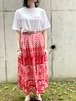 vintage Indian Cotton Skirt ③