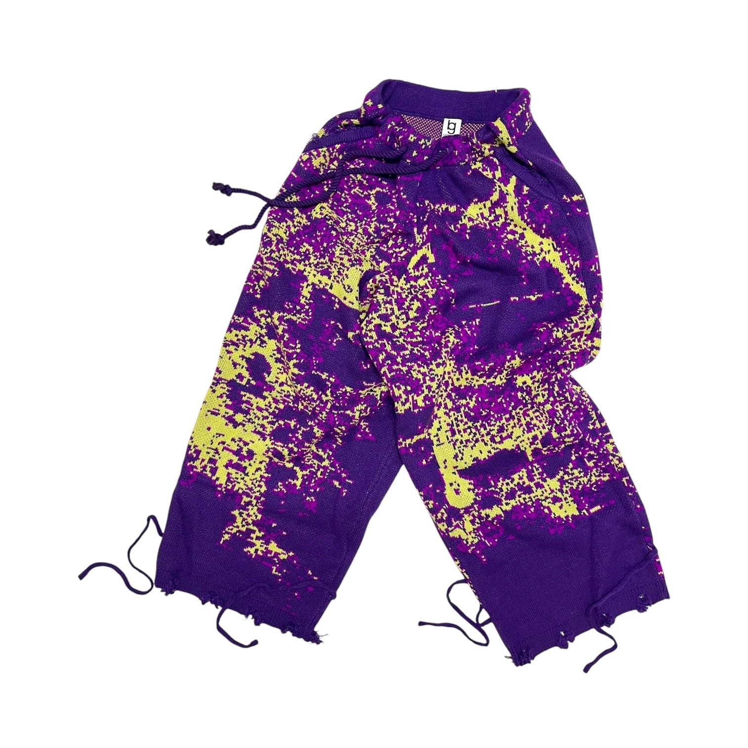 gb mouth 藻 ニットパンツ knit pants GB MOUTH】Alage 