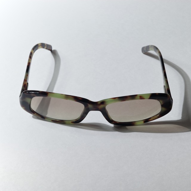 "EMPORIO ARMANI" TORTOISESHELL SQUARE SUNGLASSES