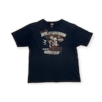 Harley Davidson 半袖Tシャツ｜90s～｜黒｜コットン100％ XL相当｜Villiams