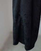 RITSUKO KARITA - Cat Nap Easy Pants ：Shadow Fur｜ボア／総ゴム／リラックス