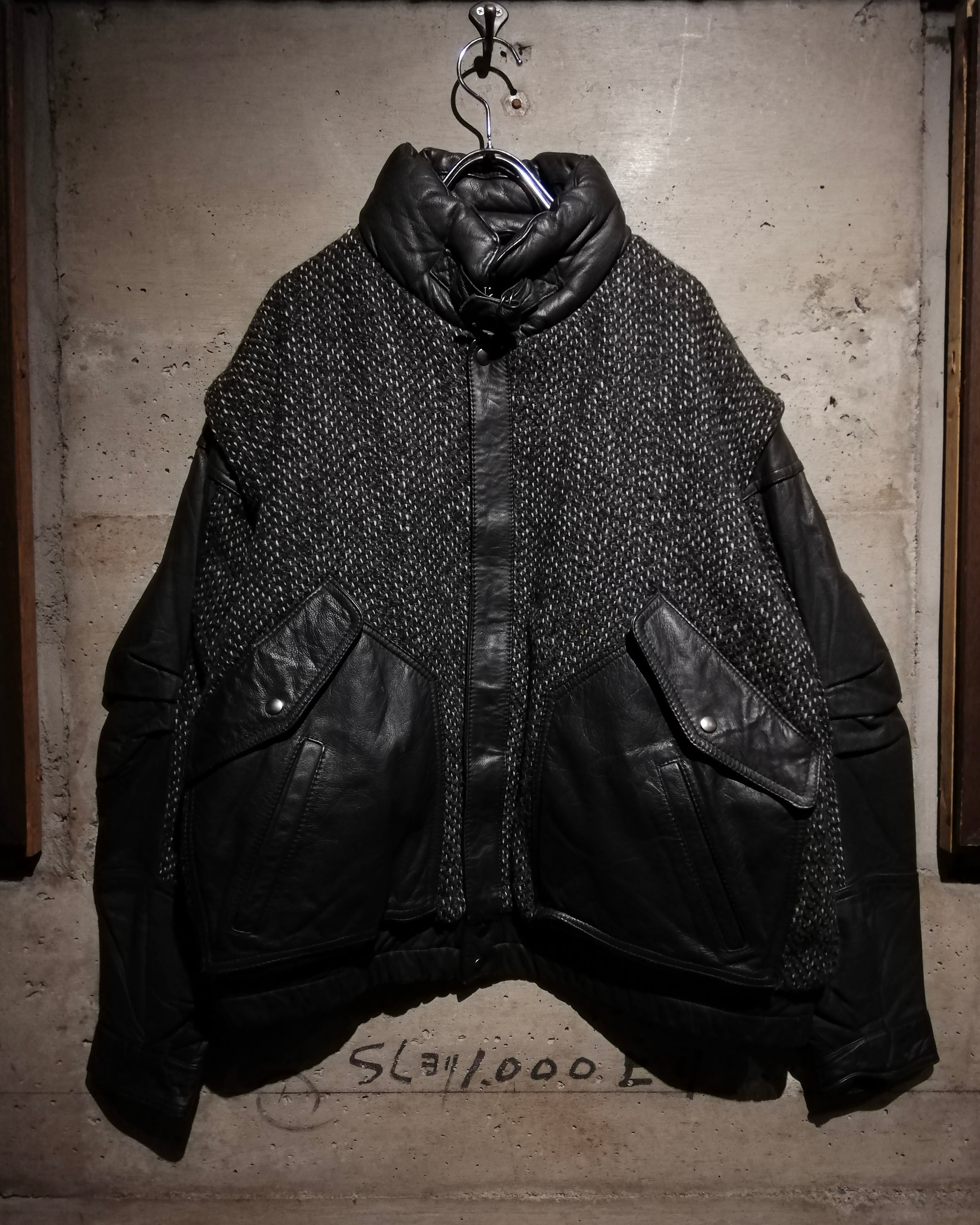 下北沢caka購入 レザーフライトジャケット Caka】