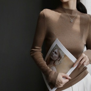 bottle neck knit　102940