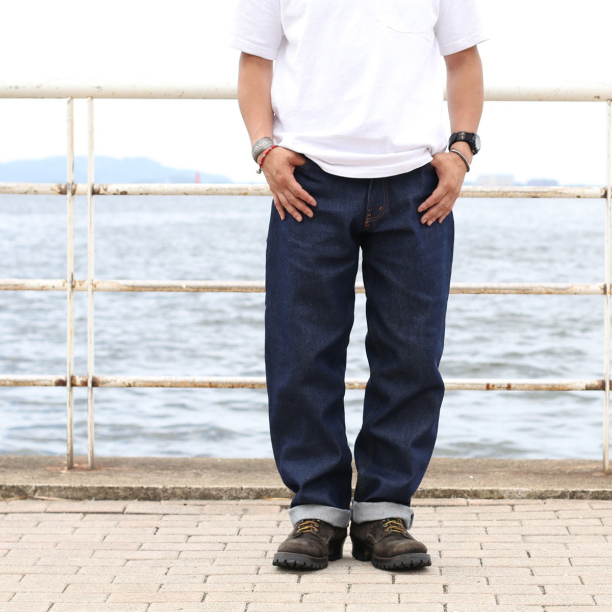 PRISON BLUES プリズンブルース #122 RIGID BLUE 7ポケットワーク 