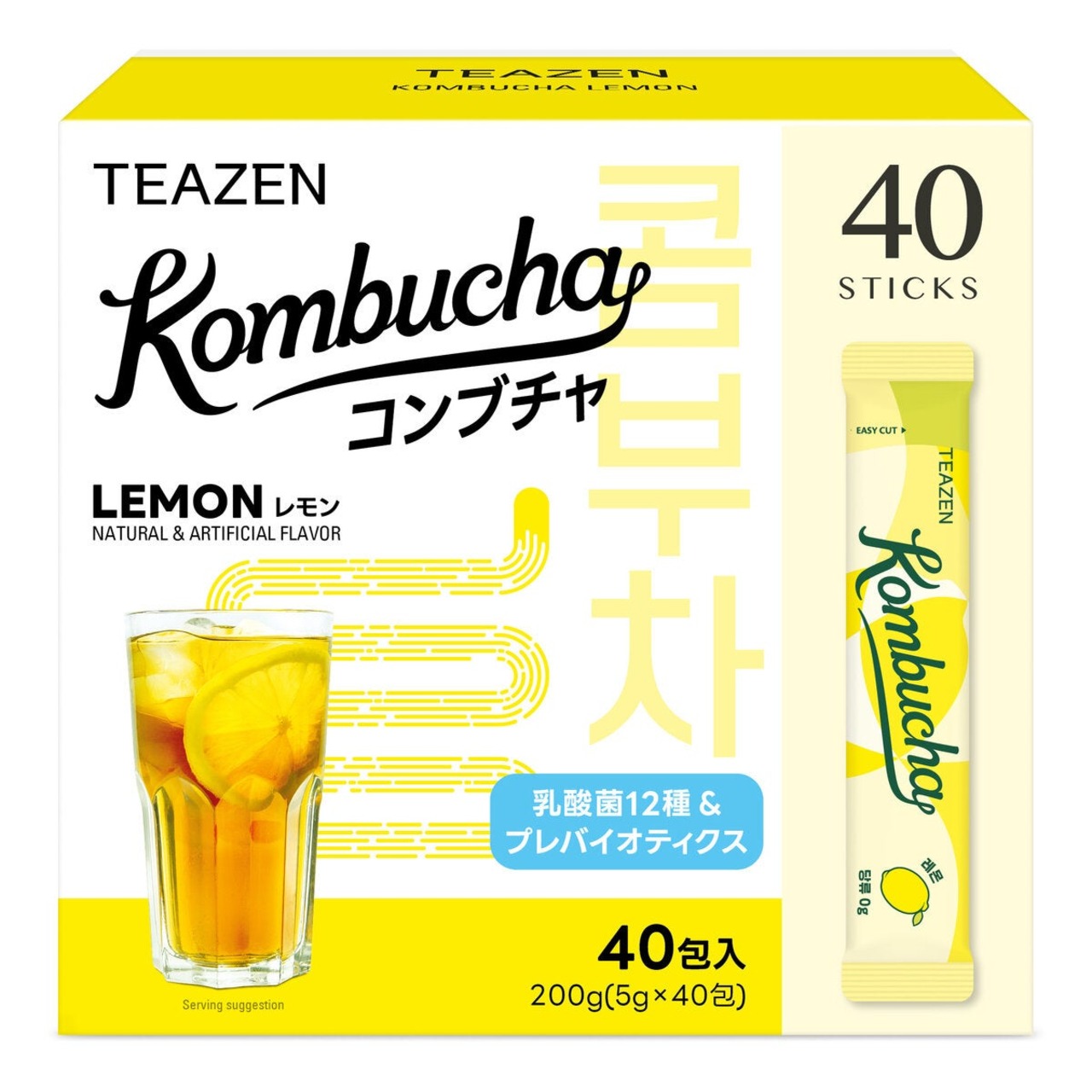 TEAZEN コンブチャ 40包
