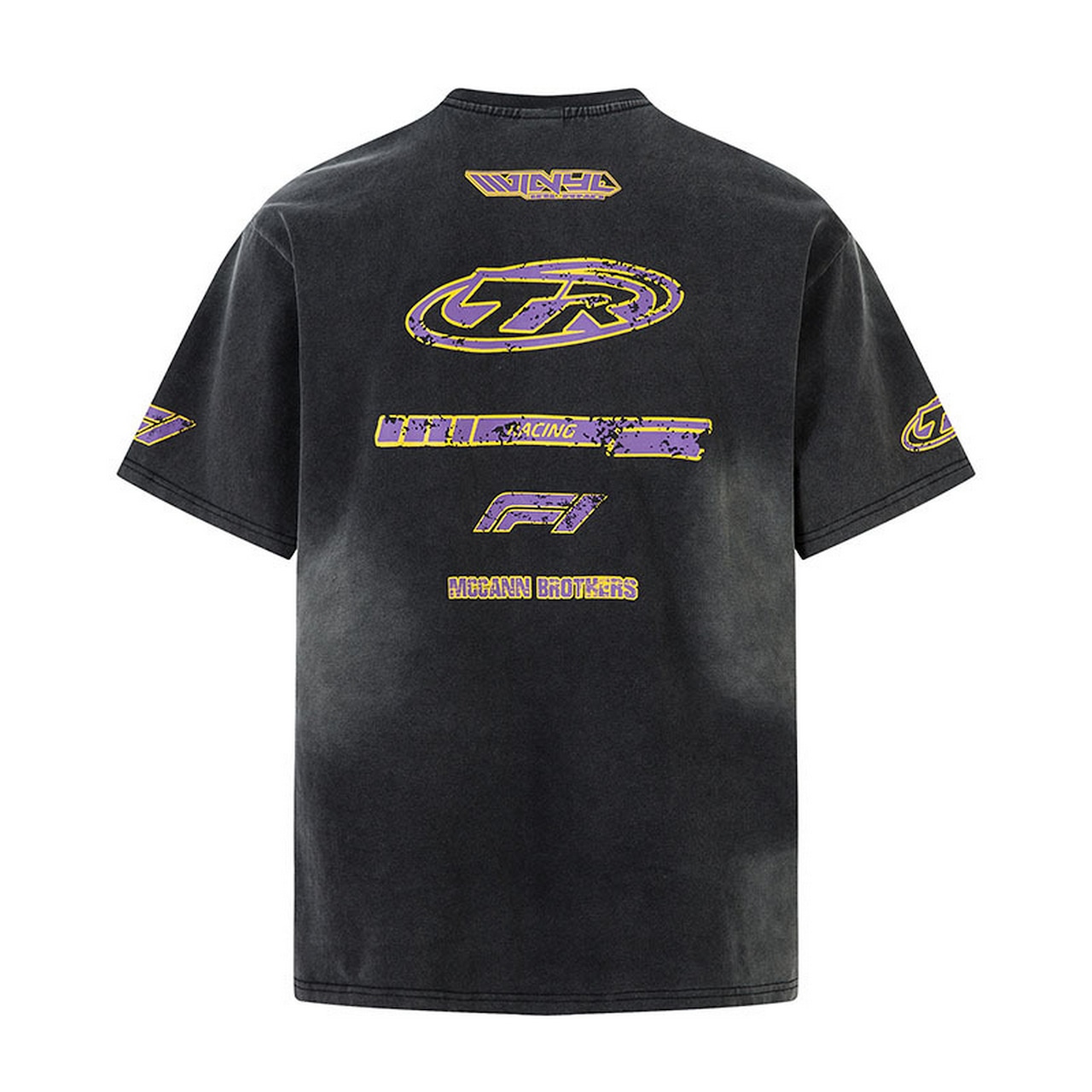 VINTAGE ストリート 汚れ加工 Tシャツ T1604