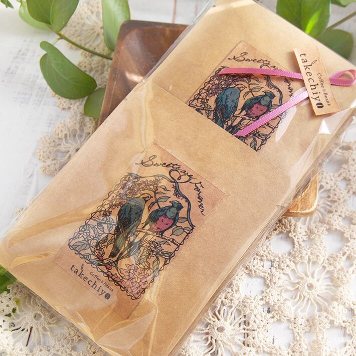 ご結婚祝いドリップパック6個入 グァテマラ 結婚祝い ウェディング ギフト Coffee Beans Takechiyo 自家焙煎コーヒー豆 専門店