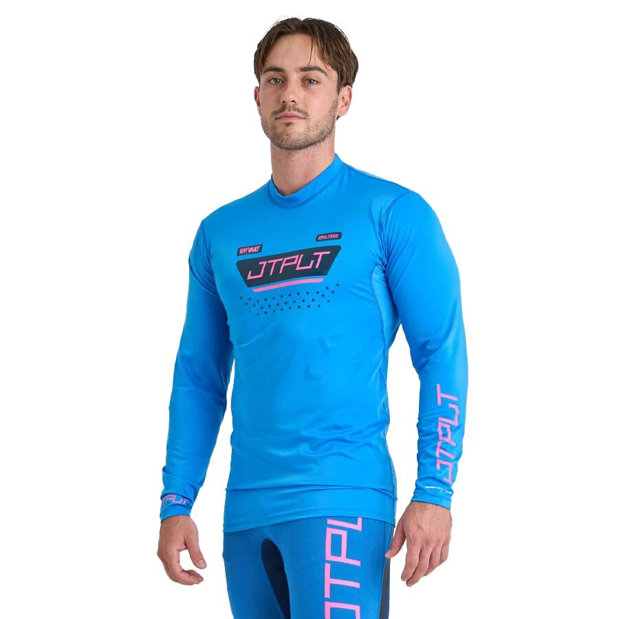 RXボルト ロングスリーブ ラッシュ (JA25507) ー ブルー | JETPILOT