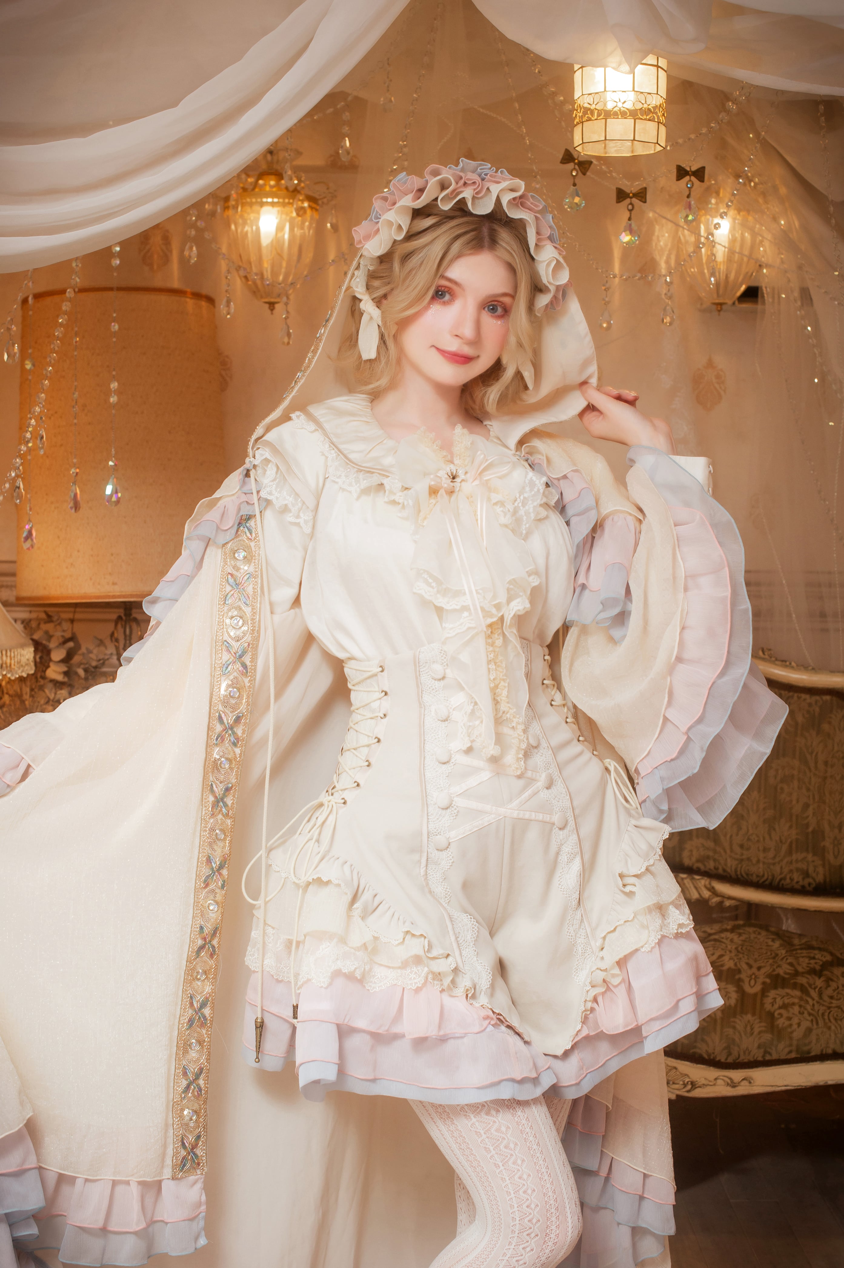 フェリ・ドウ・ロンド タッセルリボンブラウス | HoshibakoWorks