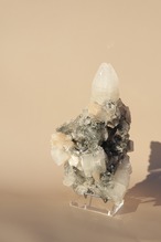 アポフィライト & スティルバイト & カルセドニー「神秘の輝」 | Apophyllite Stilbite  Chalcedony◇ 天然石・鉱物・パワーストーン・原石 | st00192