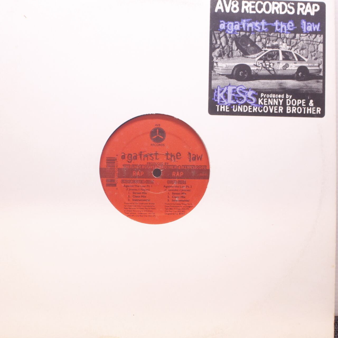 Kess / Against The Law [AV41] - 画像1