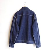 HATSKI DENIM09 50S Spun Yarn Zip Jacket