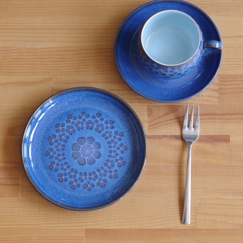 アビランドプレートフルーツ柄26cm