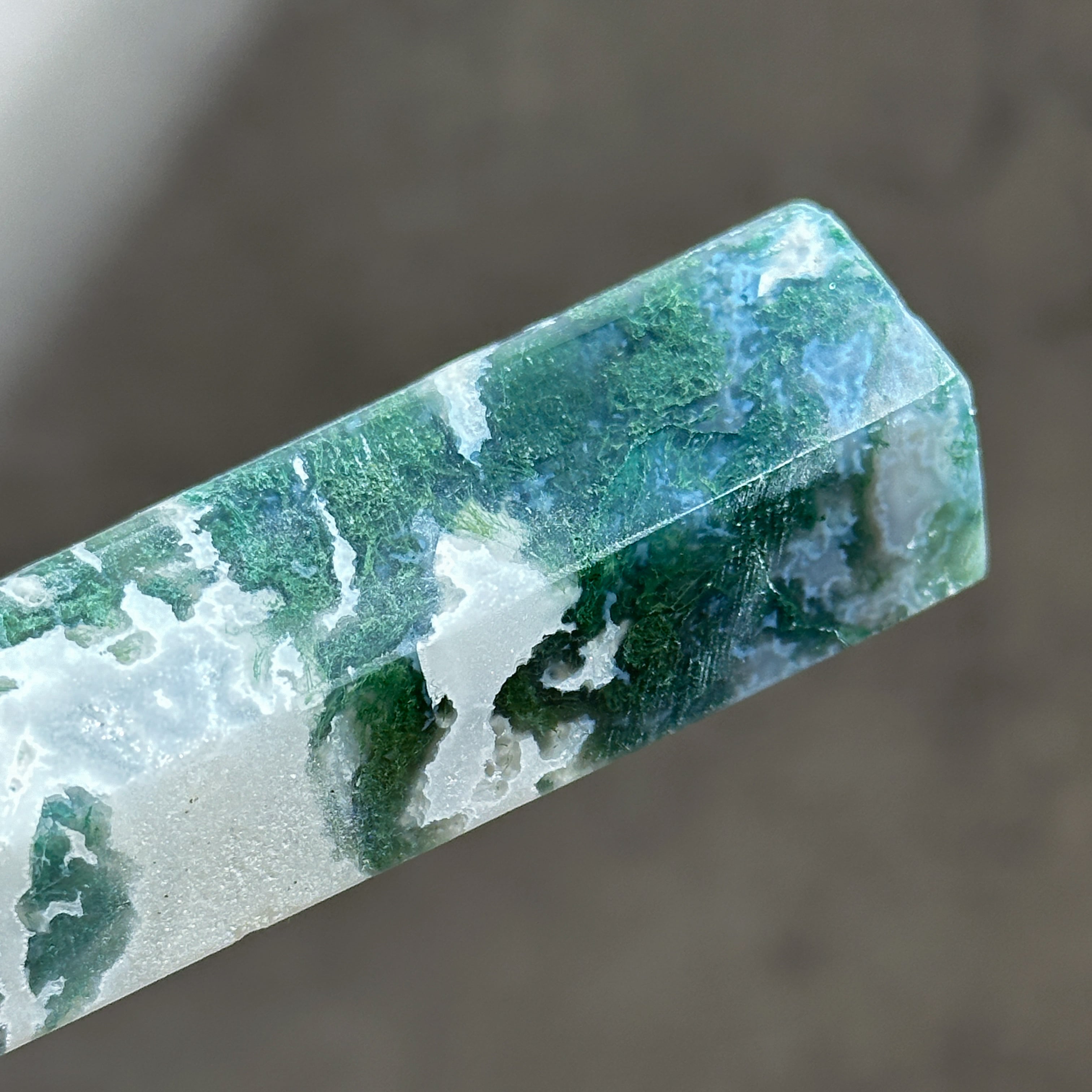 モスアゲート タワー53◇ Moss Agate ◇天然石・鉱物・パワーストーン