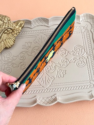 やりくりポーチ・メロウフレンズCATキャメル