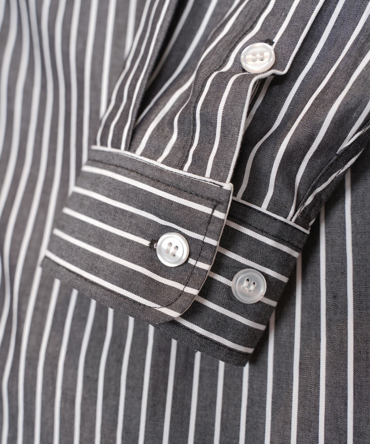 【#Re:room】PIN STRIPE BIG SHIRTS［RES095］