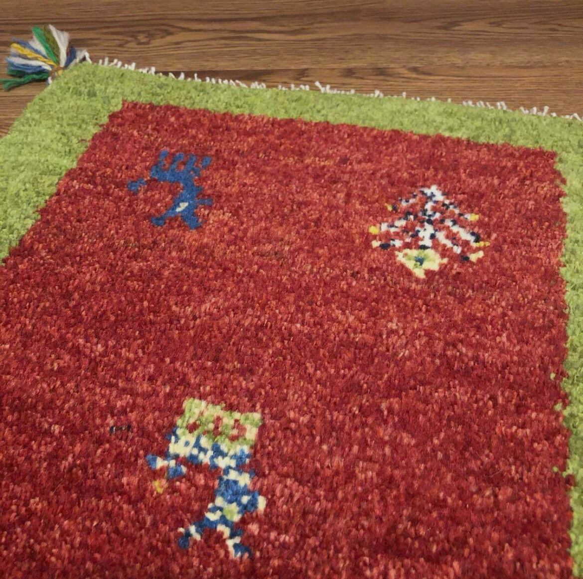 ペルシャギャッベ (ギャベ) ギャッベ 玄関マット No.GM-280 | A's Rug