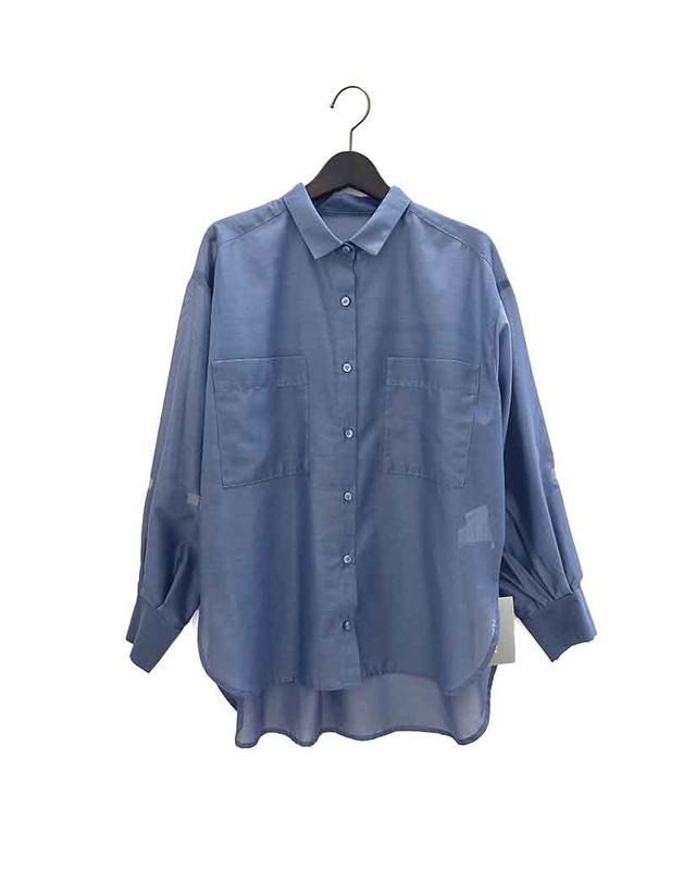 Sheer Shirt Blue / PRIORITY