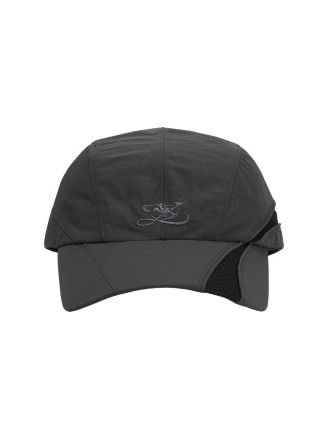 [SAN SAN GEAR] SAN SAN X YUMINHA NYLON CAP CHARCOAL 正規品 韓国ブランド 韓国通販 韓国代行 韓国ファッション sansan san san sansangear サンサンギア