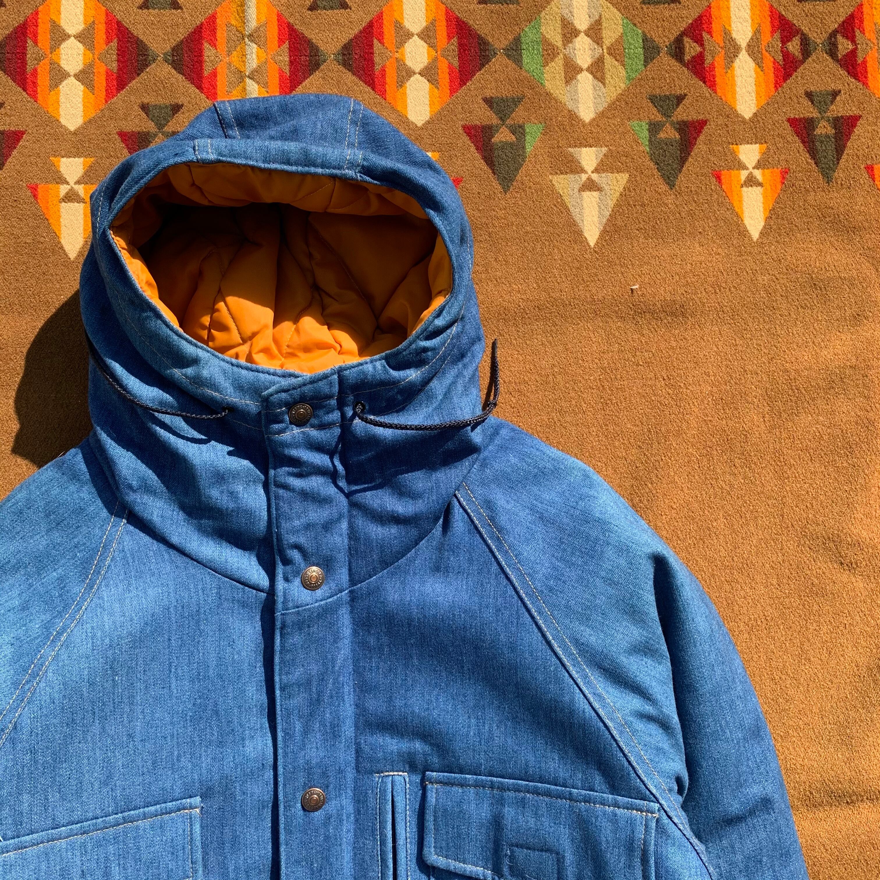1970's Levi's Denim Mountain Parka | Rei-mart