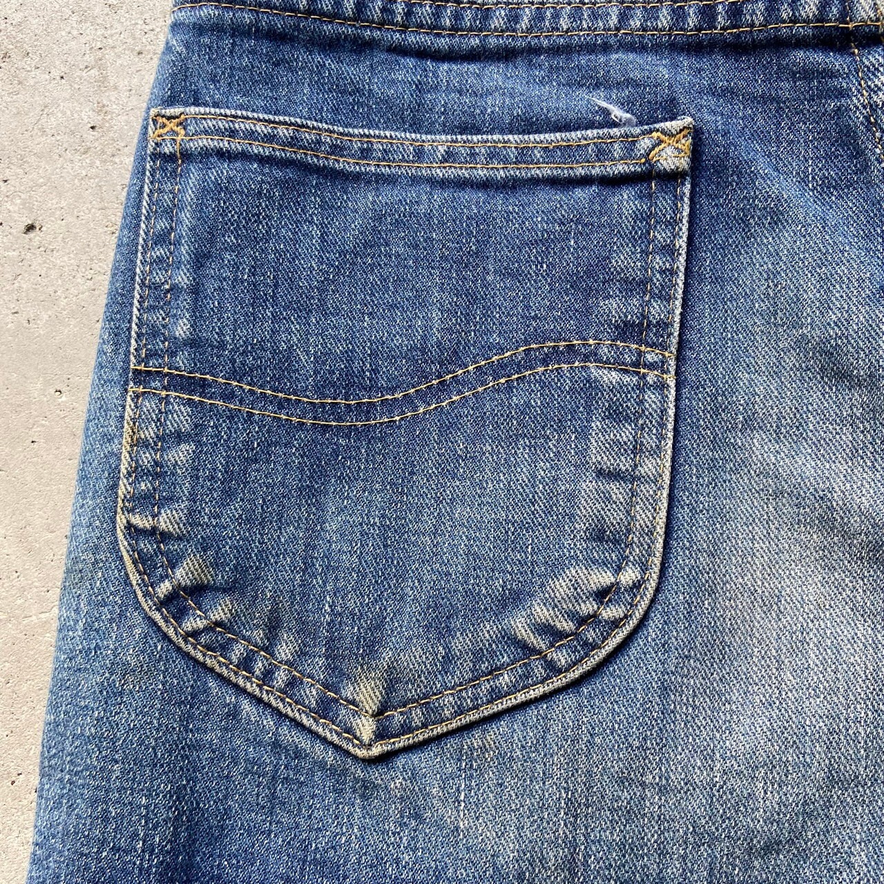 USA製 ビンテージ 70年代 Lee リー 200-0041 ストレート デニムパンツ 