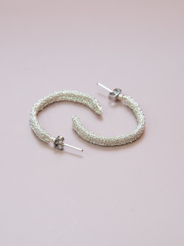 【delphine lamarque】WANDA WHITE EARRIGNS S