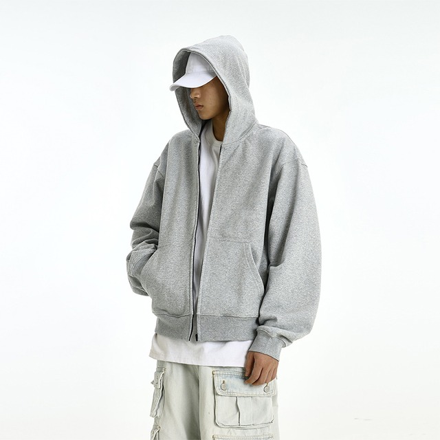 MEBXXフード付きジップパーカー 5色