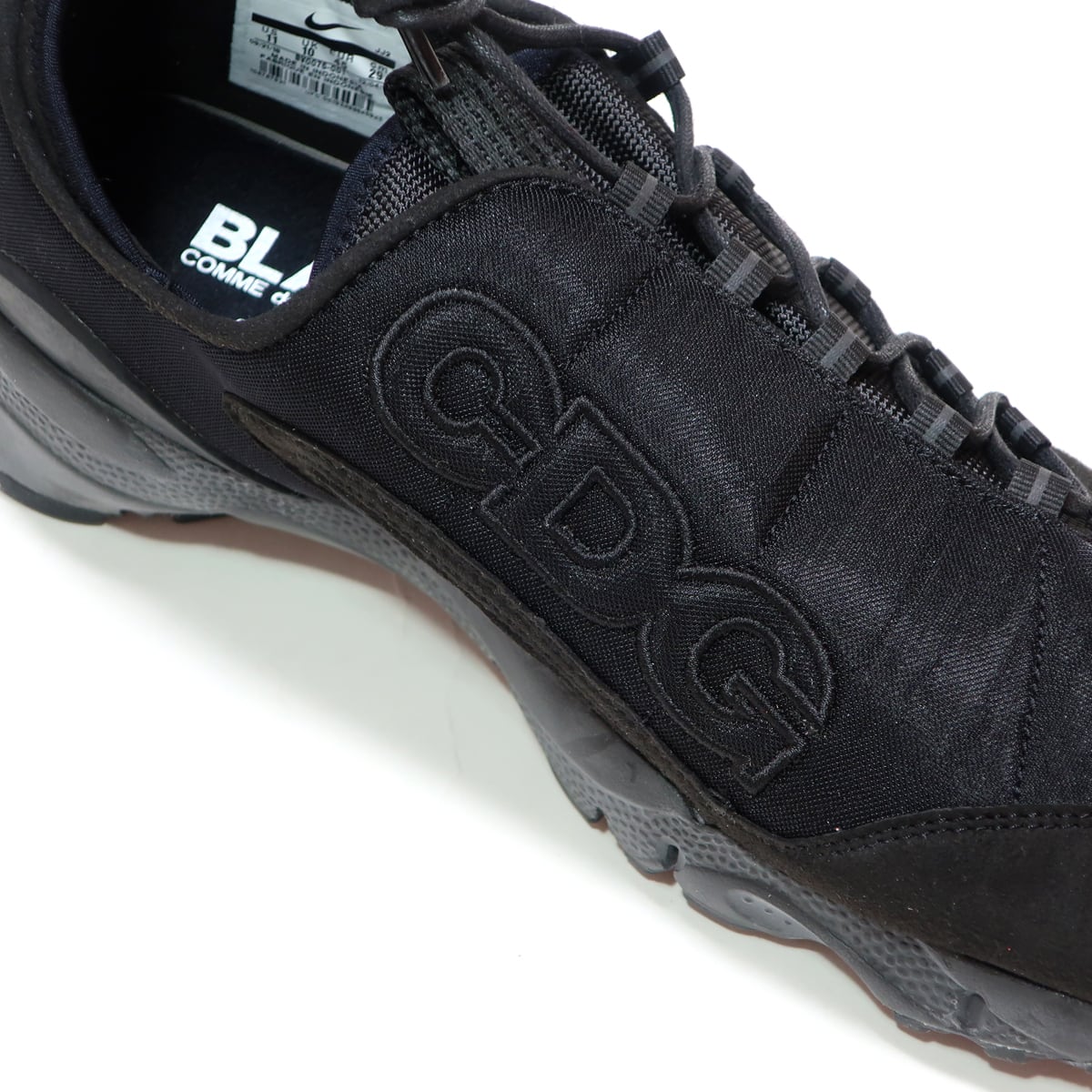 NIKE AIR FOOTSCAPE NM / CDG BLACK COMME DES GARCONS ( ナイキ x