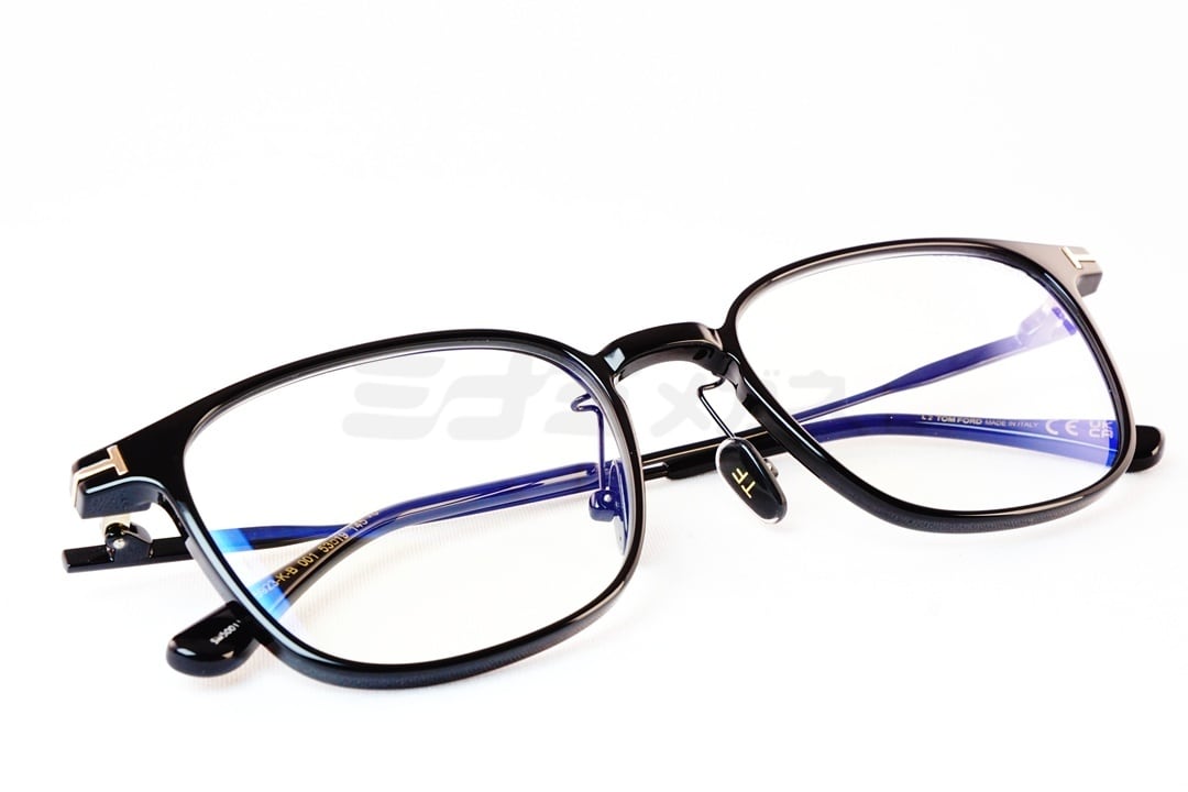 未使用 TOM FORDトムフォードTF5923-K-Bメガネ サングラス 益若つばささん着用】TOM FORD ブルーライトカット TF5923-K-B