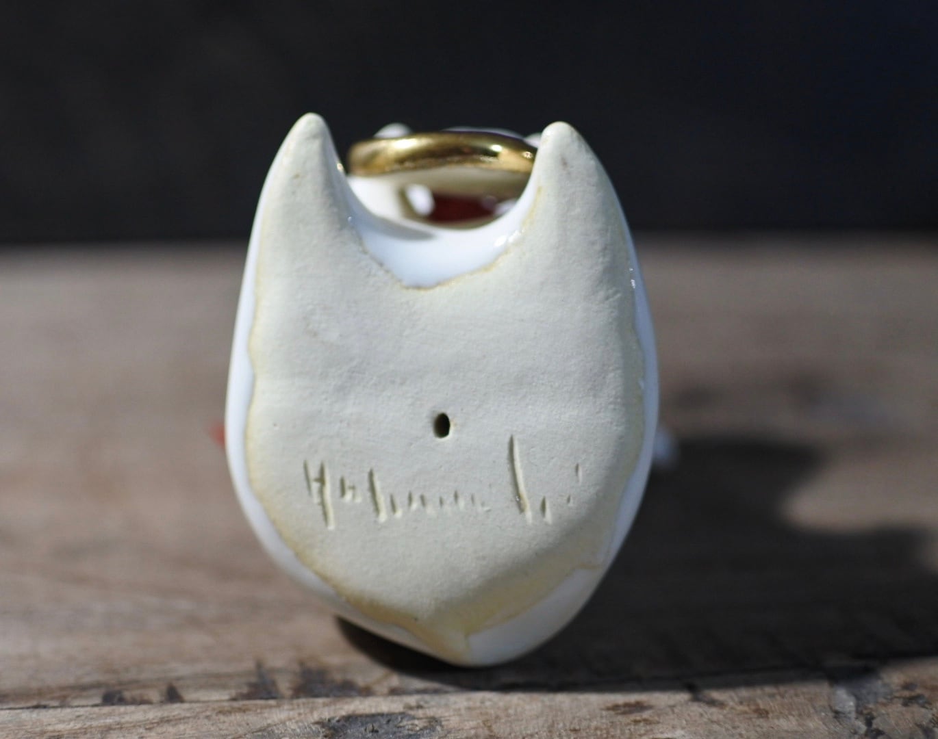 三木陽子 令和2年干支 子 「ねずみと金メダル」 陶芸 陶磁器 現代美術